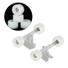 4PCS 55mm Flash Skateboard Wheels Replace Wheels with Colorful Light Long Board Wheels Cruiser Wheels Enduring PU Wheels