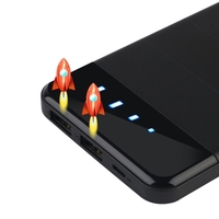 4Pcs 8000mAh Solar Panel Mobile Power Supply