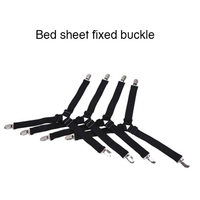 4PCS Adjustable Triangle Bed Sheet Fasteners