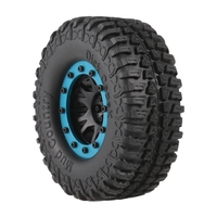 4pcs AUSTAR 3020-3 100mm 1.9in Rim Rubber Tyre Wheel Set for RC4WD D90 CC01 1/10 RC Rock Crawler Car