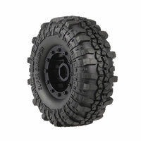 4pcs AUSTAR 4020-2 110mm 1.9in Rim Rubber Tyre Wheel Set for AXAIL SCX10 90046 RC4WD D90 1/10 RC Rock Crawler Car
