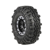 4pcs AUSTAR 4020-2 110mm 1.9in Rim Rubber Tyre Wheel Set for AXAIL SCX10 90046 RC4WD D90 1/10 RC Rock Crawler Car