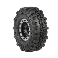 4pcs AUSTAR 4020-2 110mm 1.9in Rim Rubber Tyre Wheel Set for AXAIL SCX10 90046 RC4WD D90 1/10 RC Rock Crawler Car