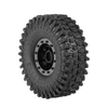 4pcs AUSTAR 5020-2 120mm 1.9in Rim Rubber Tyre Wheel Set for Axial SCX10 RC4WD D90 TRX-4 1/10 RC Rock Crawler Car