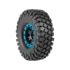 4pcs AUSTAR 6020-5 110mm 1.9in Rim Rubber Tyre Wheel Set for Axial SCX10 RC4WD D90 1/10 RC Rock Crawler Car