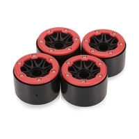 4pcs AUSTAR AX-2014 2.2inch Plastic Wheel Hub Rim Set for Axial SCX10 RC4WD D90 1/10 RC Rock Crawler Car