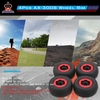 4Pcs AUSTAR AX-3008 High Performance 108mm 1/10 Scale Tires with Wheel Rim for 1/10 Short Racing Truck RC Car