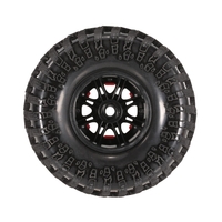 4pcs AUSTAR AX-3021A 130mm 2.2in Rim Rubber Tyre Wheel Set for Axial SCX10 RC4WD D90 1/10 RC Rock Crawler Car