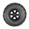 4Pcs AUSTAR AX-5020A 1.9 Inch 1/10 Rock Crawler Tires with Metal Hub for Traxxas Redcat SCX10 AXIAL RC Car