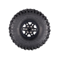 4Pcs AUSTAR AX-5020C 1.9 Inch 120mm Tires with Hub for 1/10 Traxxas Redcat SCX10 AXIAL RC4WD TF2 Rock Crawler
