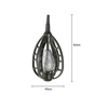 4PCS Bait Cages Inline Method Feeder Basket Fishing Lure Cage Fish Bait Basket Holder Fishing Accessories with Lead Sinker 30g 40g 45g 60g