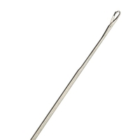 4PCS Bait Needle Driller Tool Stainless Iron Baiting Needle Drill Portable Boilie Needle Hook Carp Fishing Needle Tool Set