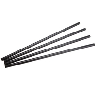 4Pcs DIY 16 * 14mm 500mm Vanished Surface Carbon Fiber Tube Tail Tube