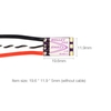 4Pcs EMAX 30A Brushless ESC Bullet Series BLHeli-S Dshot 2-4S Electric Speed Controller for QAV250 280 FPV Racer Quadcopter