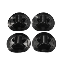4PCS Engine Motor Stand Holder Mounting Bracket Clips for Kayak Boat Fishing Canoe Dinghy