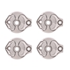4Pcs Front and Rear Light Cover Landing Gear for MJX B2W Bugs 2W Brushless Drone Quadcopter
