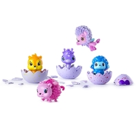 4PCs Hatchable Egg with Bonus Styles Colors Novelty Gag Toys Dinosaur Eggs Funny Toy Figure Pets