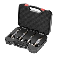 4PCS LED Illuminated Bobbing Fishing Indicators Carp Fishing Swingers Fishing Tackle for Bite Alarm
