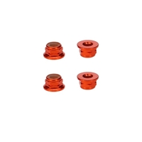 4Pcs M5 Aluminum Self-locking CW CCW Hexagon Nuts for QAV250 210 FPV Racing Quadcopter Drone