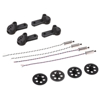 4pcs Main Gear 4 pcs Motor Cover and 2 Pairs 8520 Coreless CW/CCW Motor for VISUO XS809W XS809HW FPV Quadcopter