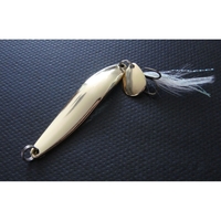 4pcs Metal Fishing Lure Hard Baits Sequins Spoon Noise Paillette with Feather/Treble Hook 5/7/10/13g
