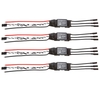 4Pcs Original Hobbywing XRotor 40A ESC 2-6S Wire Leaded for 550 650 RC Quadcopter Drone