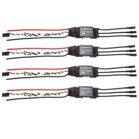 4Pcs Original Hobbywing XRotor 40A ESC 2-6S Wire Leaded for 550 650 RC Quadcopter Drone