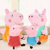 4Pcs Peppa Pig Family Plush Doll 30Cm Daddy Mummy 20Cm Peppa George