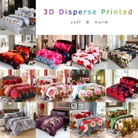 4pcs Queen Size 3D Printed Bedding Set Bedclothes Home Textiles Love Heart Angel Pattern Quilt Cover + Bed Sheet + 2 Pillowcases