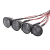 4pcs RC Car Multi-Function Round LED Light with Lampshade for 1/10 RC Crawler Car HSP REDCAT Axial SCX10 Traxxas TRX-4