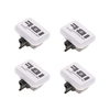 4pcs RC Car Square Lampshade Light Cover for 1/10 RC Crawler Car HSP REDCAT Axial SCX10 Traxxas TRX-4 RC4WD D90 110 Tamiya CC01