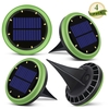 4PCS Solar Power LED Waterproof Spotlight