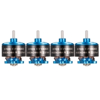 4pcs Sunnysky 0703 18000KV Brushless Motor Kit for mini RC Racing Drone Quadcopter