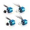 4pcs Sunnysky R1408 1408 3800KV 2-4S CW/CCW Brushless Motor Kit for RC Racing Drone Quadcopter