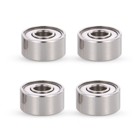 4pcs SURPASS HOBBY 693ZZ 3mm * 8mm * 4mm Pressed Steel Cage Normal Clearance Mini Bearings for RC Car