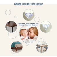 4Pcs/Pack Safety Corner Guards Table Corner Cushion for Tables & Furniture & Sharp corners Baby Proofing