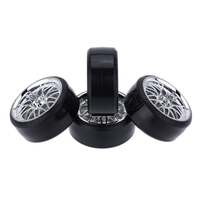 4Pcs/Set 1/10 Drift Car Tires Hard Tyre for Traxxas HSP Tamiya HPI Kyosho On-Road Drifting Car