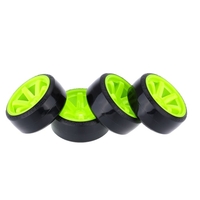 4Pcs/Set 1/10 Drift Car Tires Hard Tyre for Traxxas HSP Tamiya HPI Kyosho On-Road Drifting Car