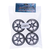 4Pcs/Set 1/10 Drift Car Tires Hard Tyre for Traxxas HSP Tamiya HPI Kyosho On-Road Drifting Car