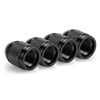4X Aluminum Bullet Car Truck Pickup Air Port Cover Tire Valve Wheel Stem Cap