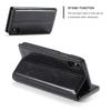 CaseMe Multi-function Phone Case Cover PU Leather Protective Shell Wallet Phone Case Flip Holster Carrying Case Card Holder for iPhone X