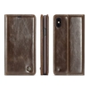 CaseMe Multi-function Phone Case Cover PU Leather Protective Shell Wallet Phone Case Flip Holster Carrying Case Card Holder for iPhone X