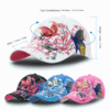 Casual Baseball Hat Cap Butterflies Flowers Embroidery Caps Hats Fashion for Women