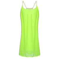 Casual Sexy Women Summer Backless Sleeveless Evening Party Dress Short Mini Casual Loose Beach