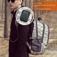 Casual Shoulders Bag Outdoor Water-resistant Backpacks Fashion Wear-Resistant Computer Mountaineering Student Bag