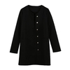 Casual Single-Breasted Pockets Long Sleeve Candy Color Oversized Coat