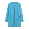 Casual Single-Breasted Pockets Long Sleeve Candy Color Oversized Coat