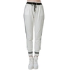 Casual Woman Stripes Elastic Waistband Drawstring Yoga Sport Harem Pants
