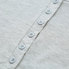 Casual Women Blouse Crochet Lace Splicing Long Sleeve Button Round Neck Hollow Solid T-Shirt Tops