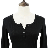 Casual Women Blouse Stitching Lace Mesh Splicing T-Shirt Long Sleeve Shirt Slim Leisure Top White